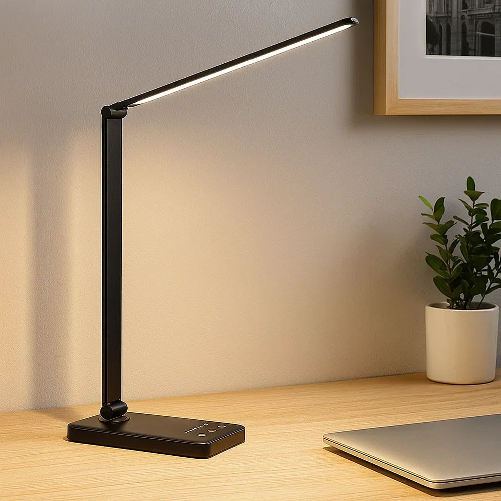 LED Desk Lamp - Adjustable - USB Charging - Luvonic