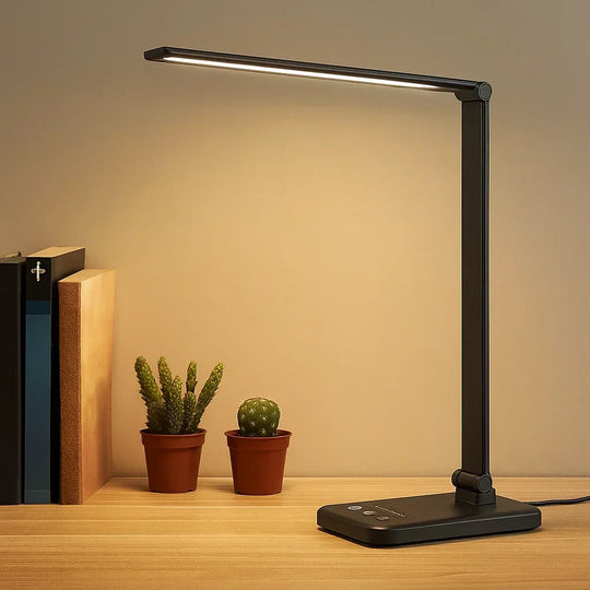 LED Desk Lamp - Adjustable - USB Charging - Luvonic