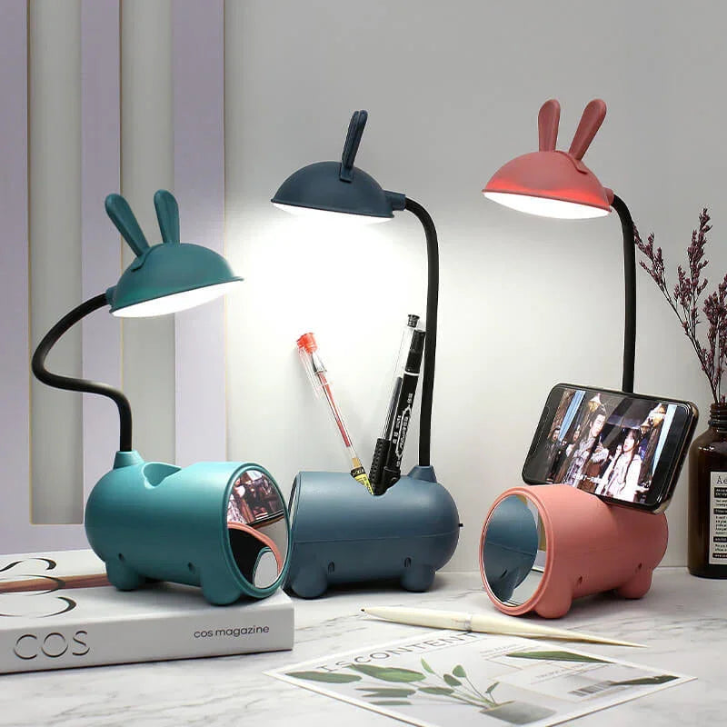 LED Desk Lamp - Rechargeable Table Lamp - Fun Design - Luvonic