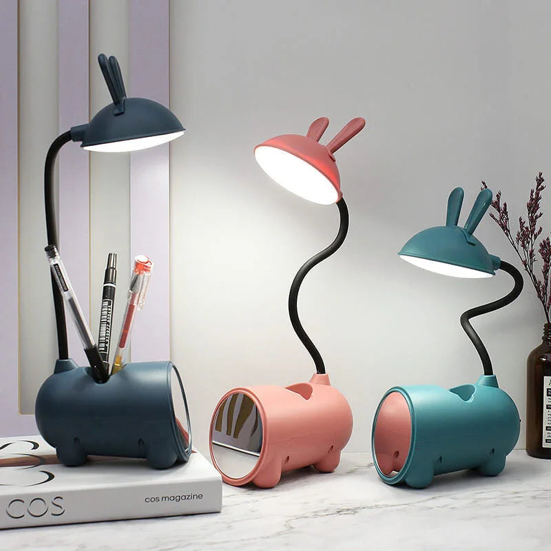 LED Desk Lamp - Rechargeable Table Lamp - Fun Design - Luvonic