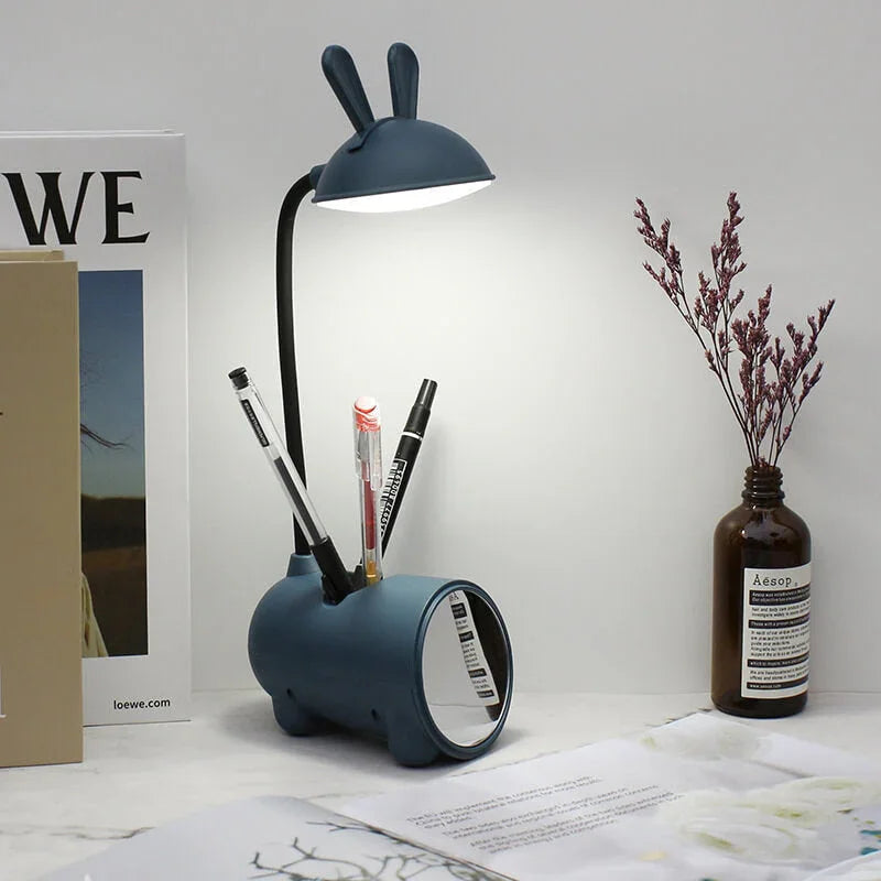 LED Desk Lamp - Rechargeable Table Lamp - Fun Design - Luvonic