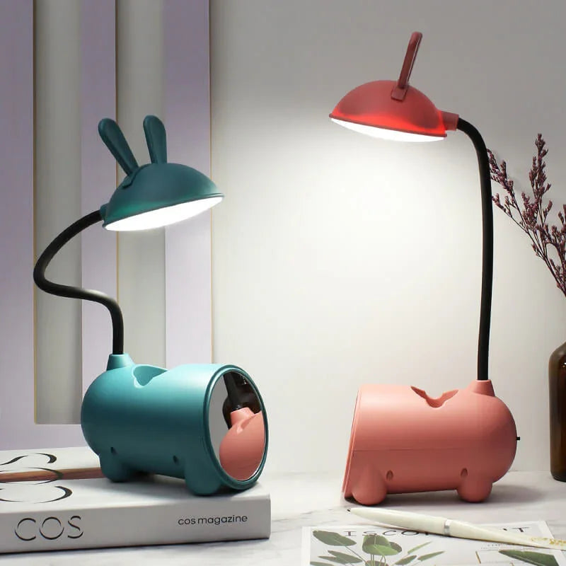 LED Desk Lamp - Rechargeable Table Lamp - Fun Design - Luvonic