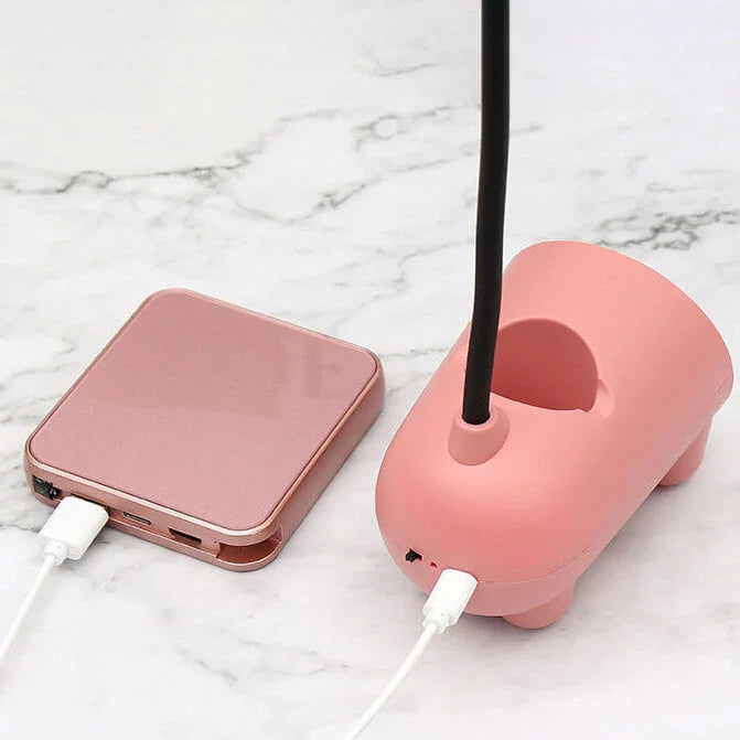 LED Desk Lamp - Rechargeable Table Lamp - Fun Design - Luvonic