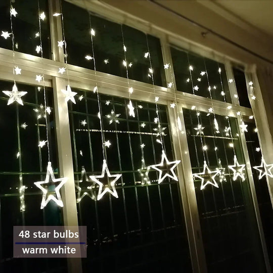 LED Star Garland - Decorative Lighting