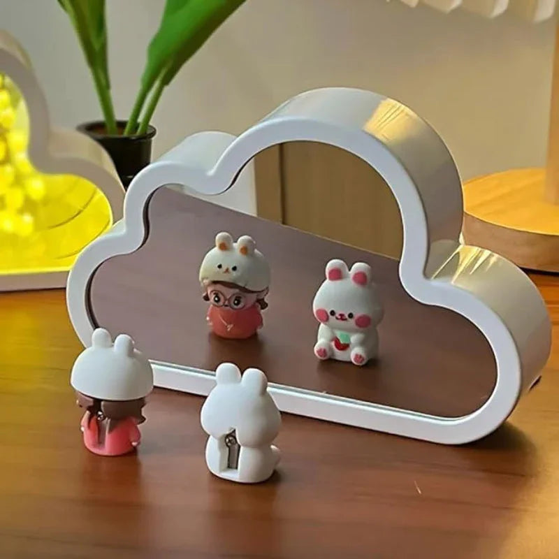 LED Table Lamp - Floral Design - Infinity Mirror Light - Luvonic