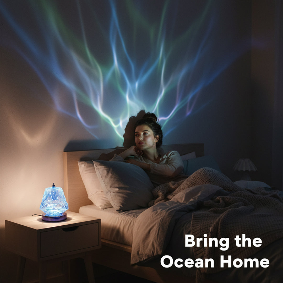 LED Table Lamp - Ocean Wave - Multi-Colour Effect