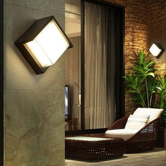 LED Wall Light - Motion Sensor - Waterproof