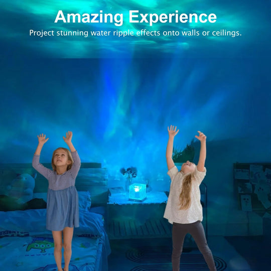 Light Projector - Ocean Wave Effects - Remote Control - Luvonic