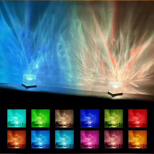Light Projector - Ocean Wave Effects - Remote Control - Luvonic