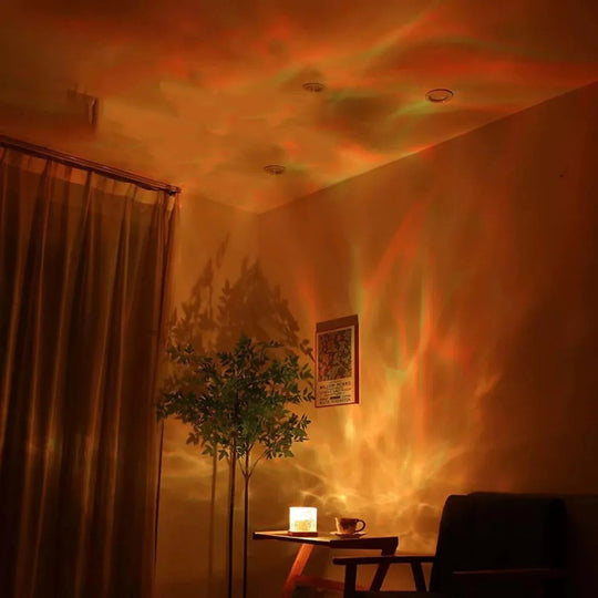 Light Projector - Ocean Wave Effects - Remote Control - Luvonic