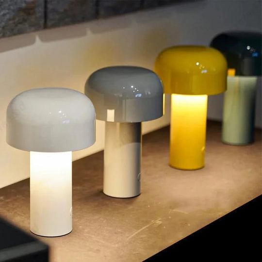 Mini LED Lamp - Mushroom Design - Adjustable Brightness