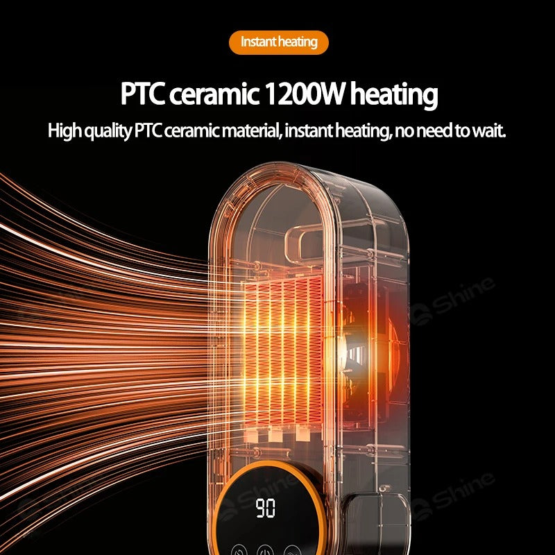 Mini Space Heater - Ceramic Element - Portable Heater