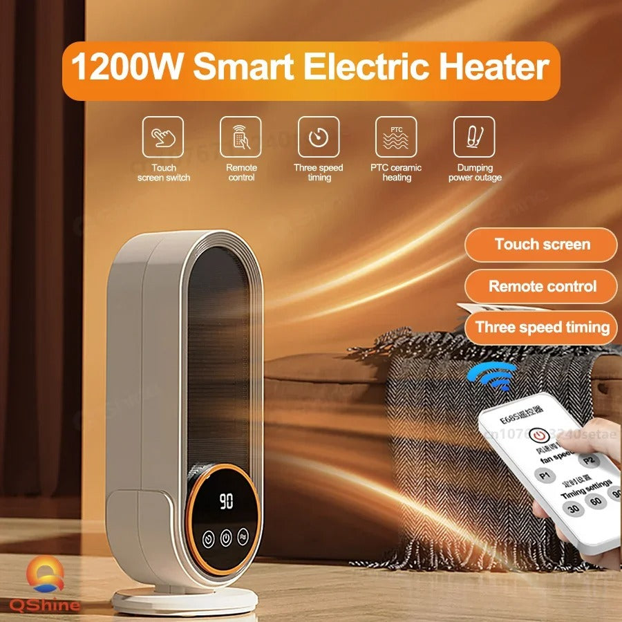 Mini Space Heater - Compact Design - Quick Heating