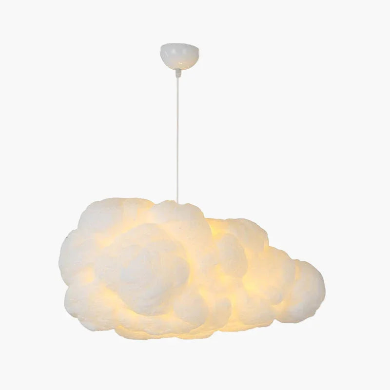 Ceiling Lamp - Modern White - Adjustable Shade - Luvonic