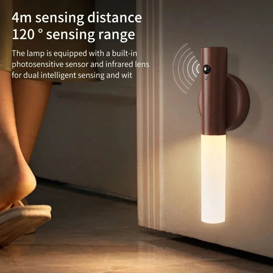 Motion Sensor Night Light - LED Indoor Lighting - Rechargeable - Luvonic