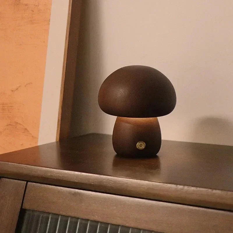 Mushroom Night Light - Touch Control - Rechargeable - Luvonic