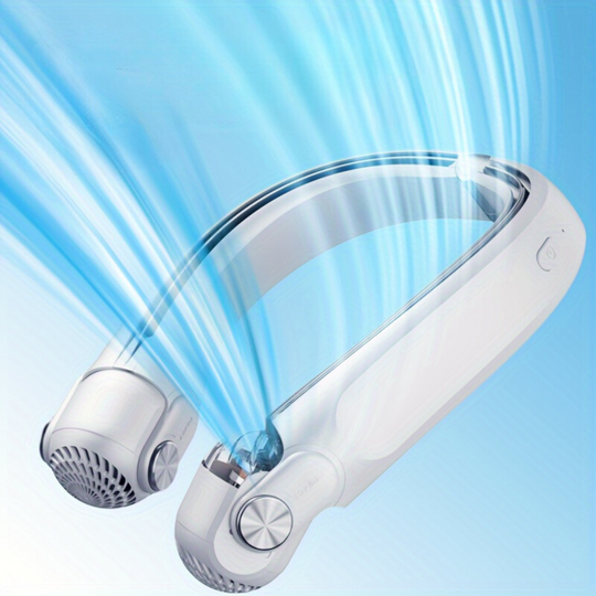 Neck Fan - Wearable Design - Rechargeable Cooling