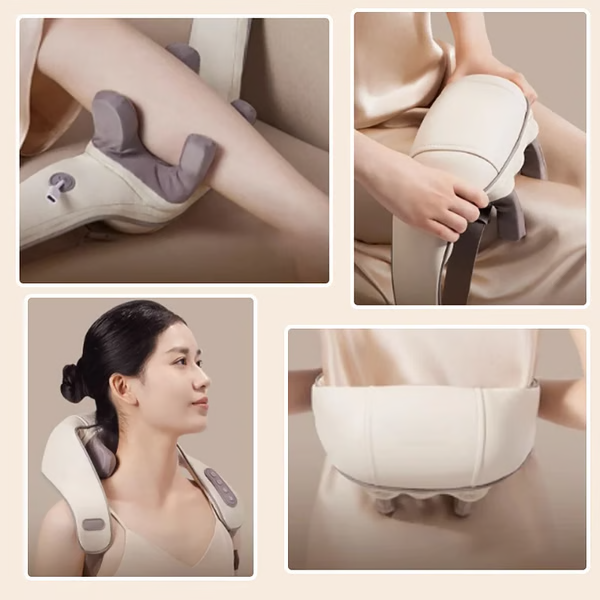 Neck and Shoulder Massager - Heat Therapy - Adjustable Settings