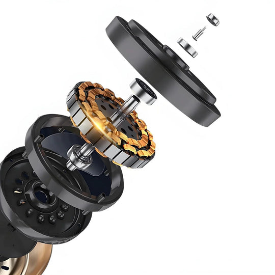 Ceiling Fan Light - Wooden Blades - LED Lighting - Luvonic