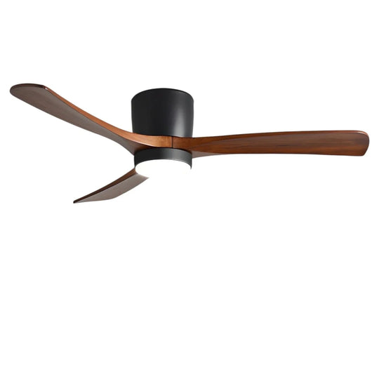 Ceiling Fan Light - Wooden Blades - LED Lighting - Luvonic