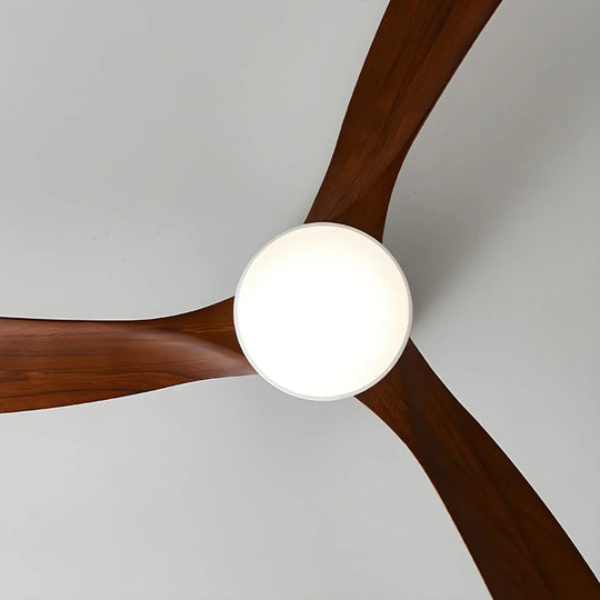 Ceiling Fan Light - Wooden Blades - LED Lighting - Luvonic