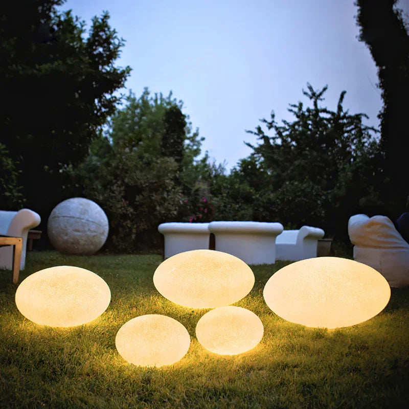 Outdoor Light - Solar Powered - Waterproof Stone - Luvonic