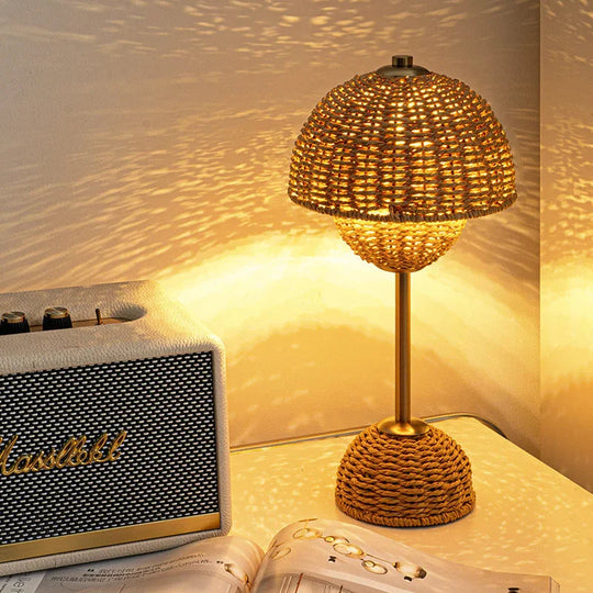 Bamboo Light Fixture - LED Light - USB Powered - Luvonic