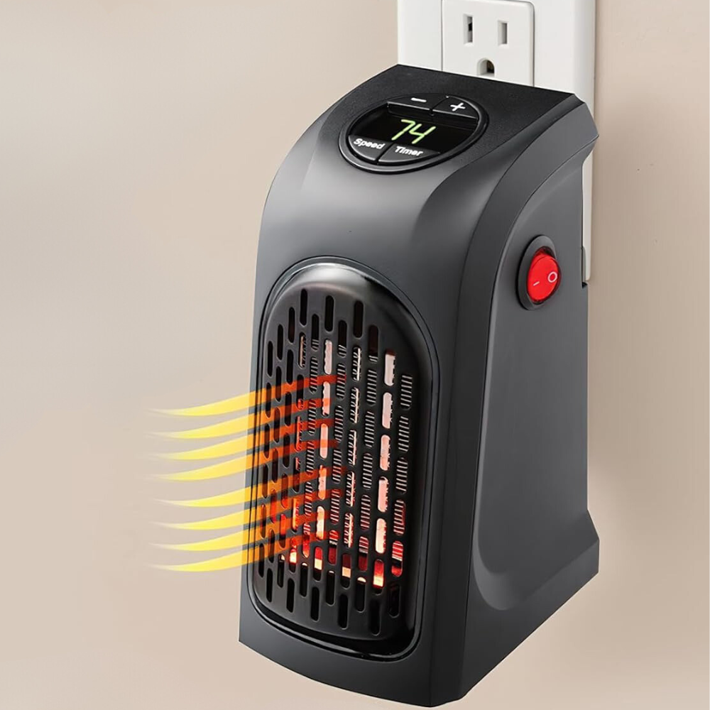 Portable Heater - Electric Fan - Wall Mount