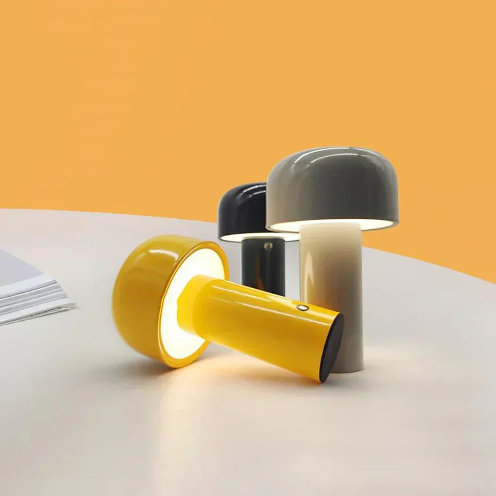 Rechargeable Table Lamp - Cordless Design - Bedroom Lamps - Luvonic