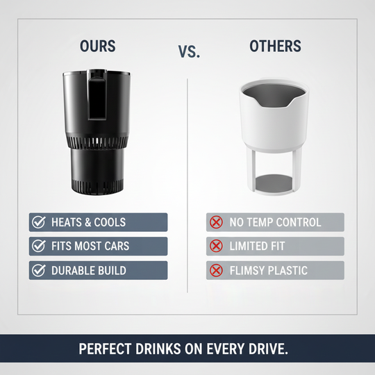 Car Cup Holder with Cooling and Heating Functions