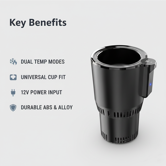 Car Cup Holder with Cooling and Heating Functions