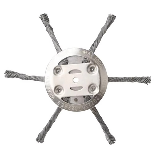 Weed Trimmer Head with Universal Steel Wire and Durable Design