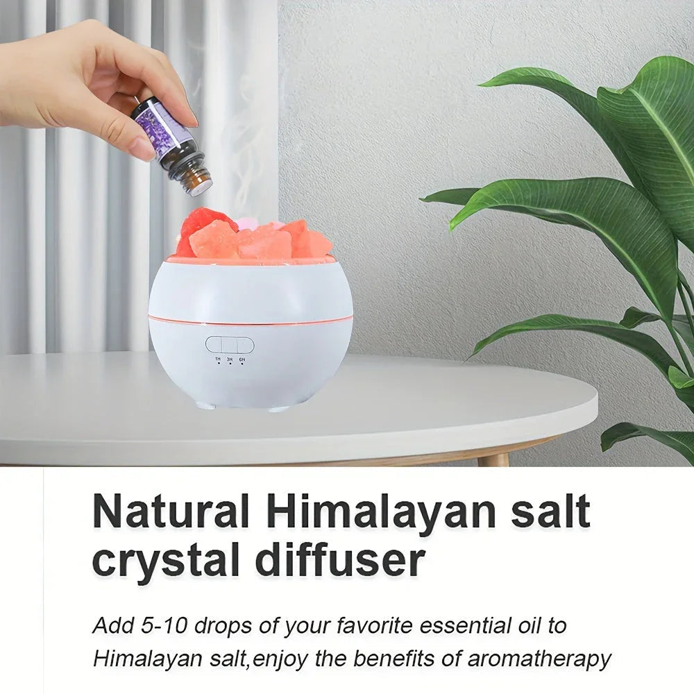 Salt Lamp Diffuser - Essential Oil - USB Powered