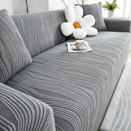 Sofa Cover - Jacquard Fabric - Pet-Friendly Design