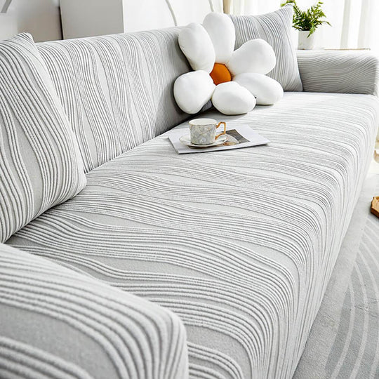 Sofa Cover - Jacquard Fabric - Pet-Friendly Design