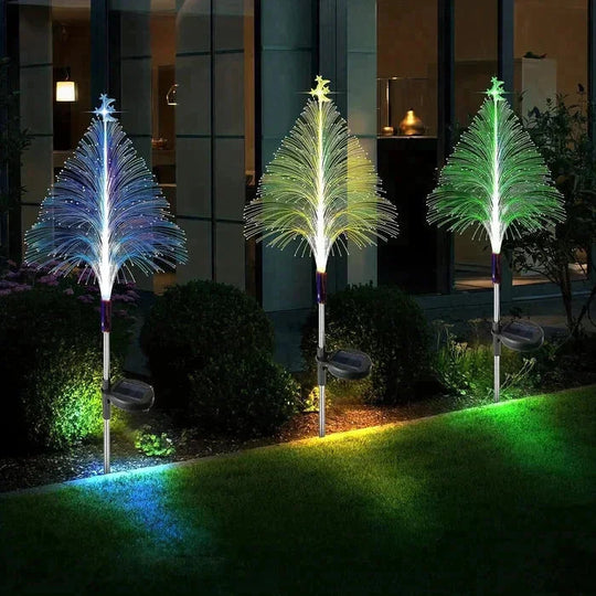 Solar Christmas Tree Lights - Outdoor Garden Decoration - LED Lights