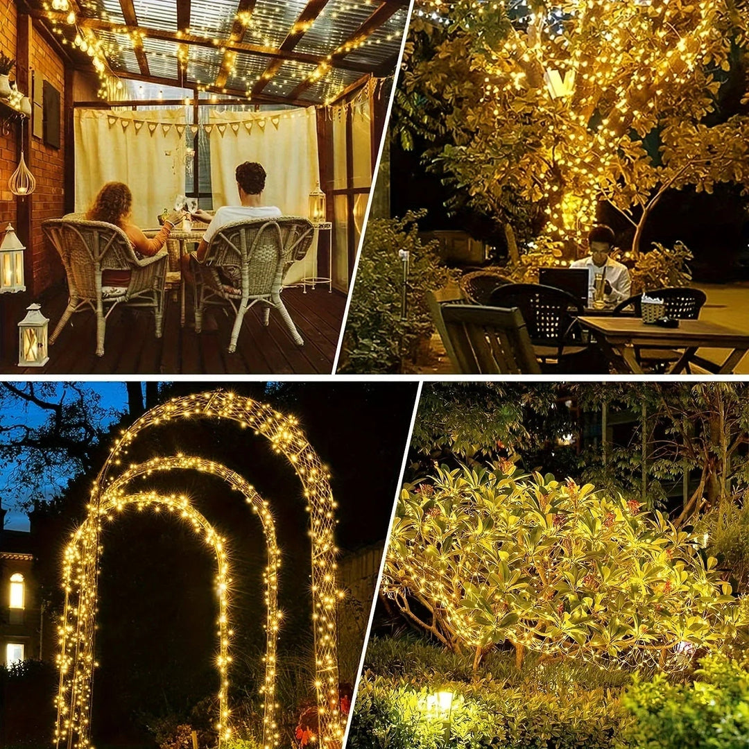Solar Fairy Lights - Outdoor String Lights - Garden Decoration