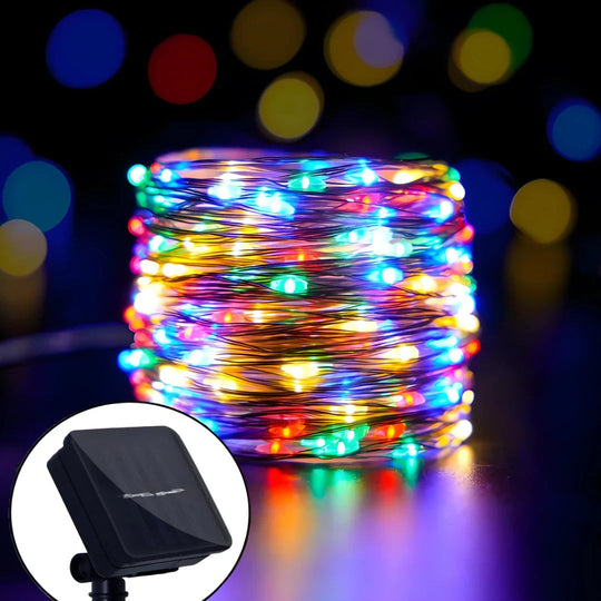 Solar Fairy String Lights - Outdoor Lighting - Christmas Decoration