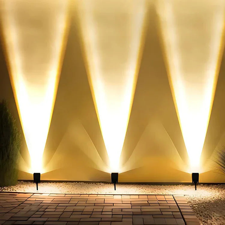 Solar LED Spotlight - Solar Powered Security Lights - Outdoor Spotlight - Luvonic