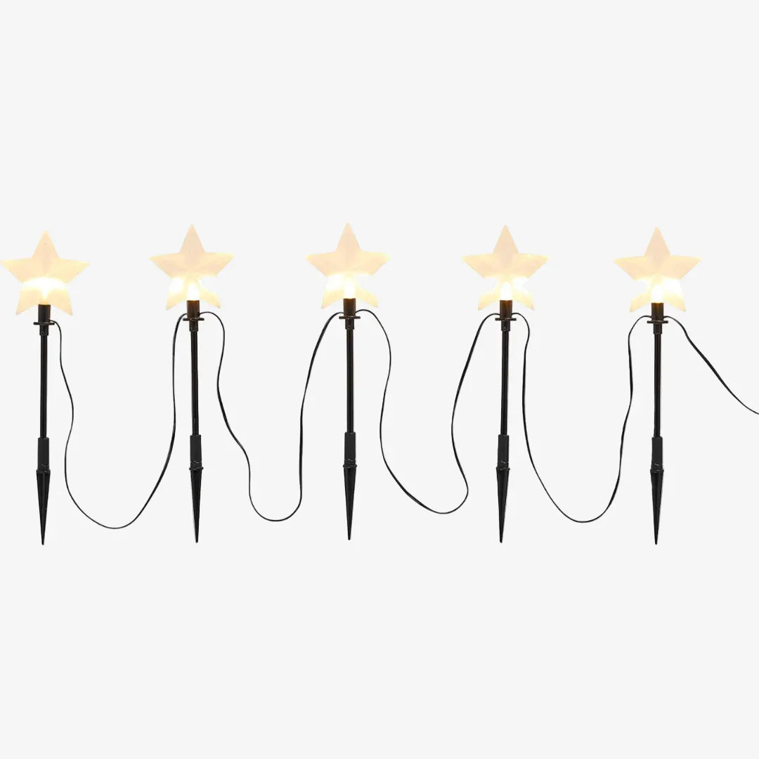 Star Garden Stake Lights - Christmas Decorations - Outdoor LED