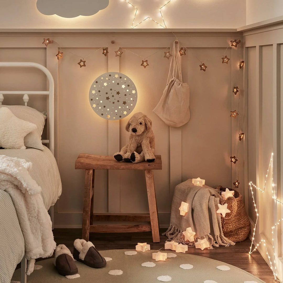 Star Hanging Lights - Christmas Decorations - LED Fairy Lights