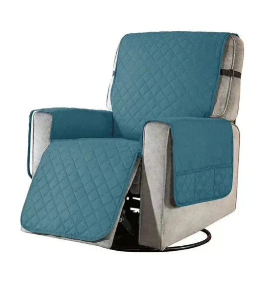 Stretchable Recliner Cover - Quilted Design - Universal Fit
