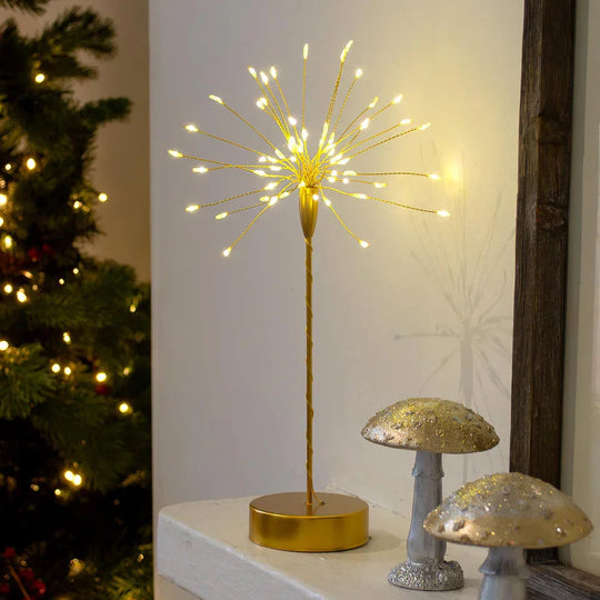 Decorative Light - Mini Starburst - Gold LED - Luvonic