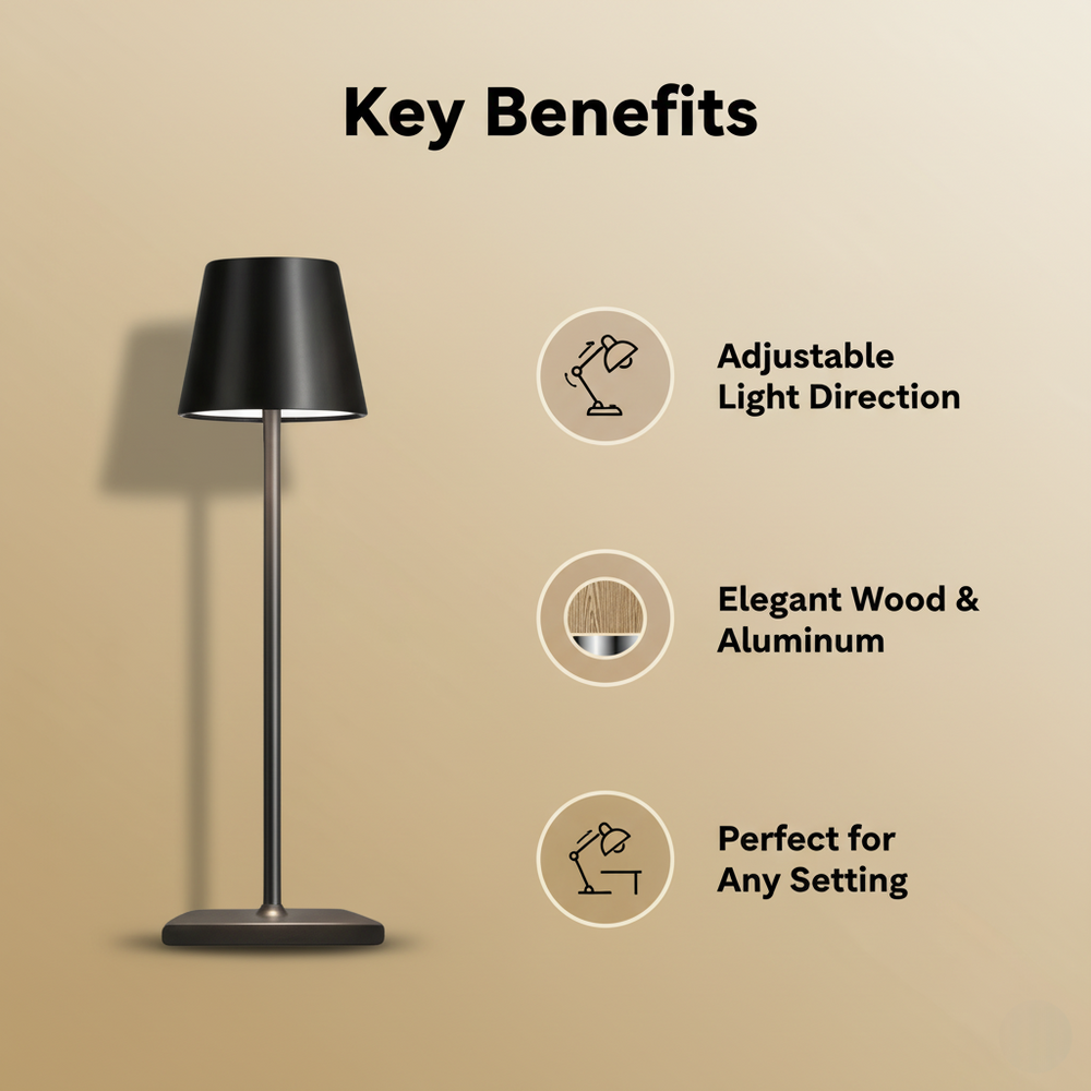 Table Lamp - Modern Design - Ambient Lighting