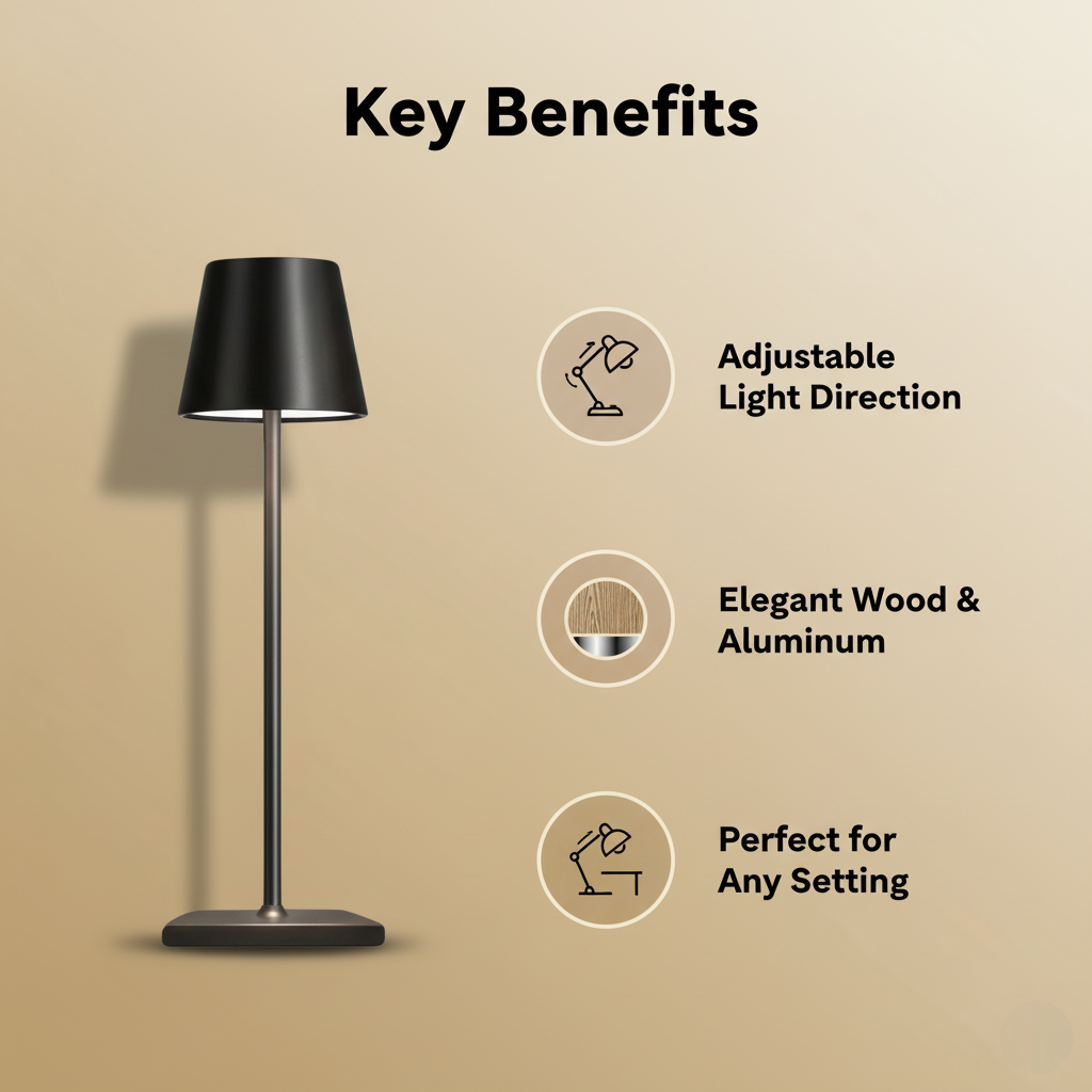 Table Lamp - Modern Design - Ambient Lighting