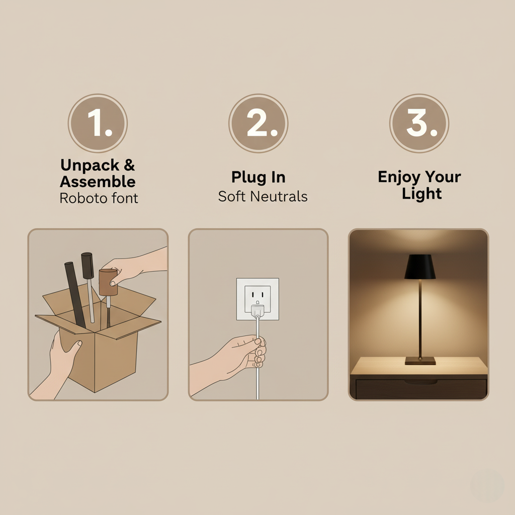 Table Lamp - Modern Design - Ambient Lighting