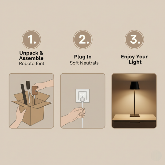 Table Lamp - Modern Design - Ambient Lighting