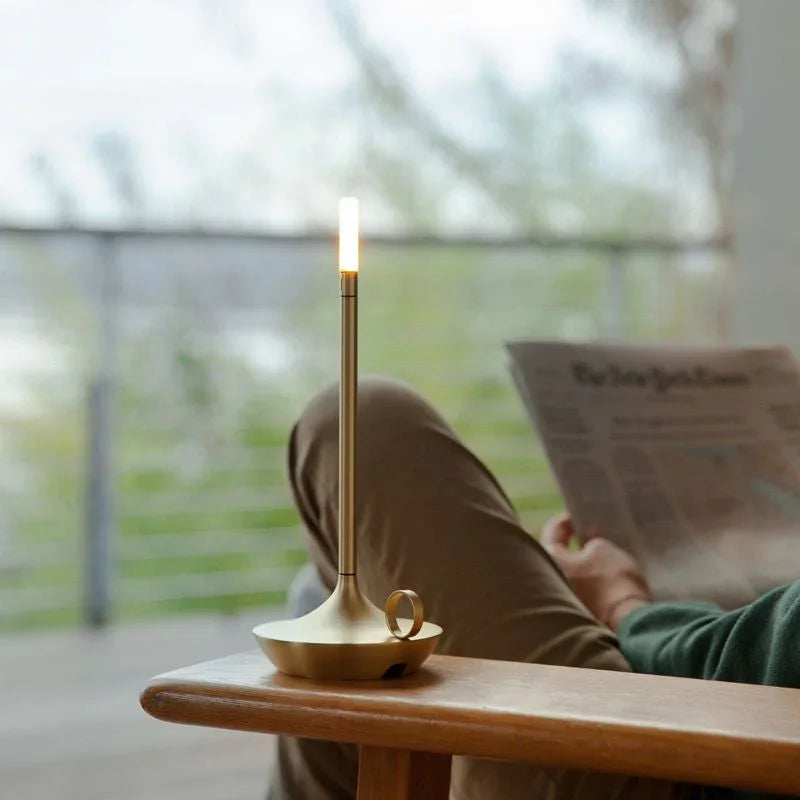 Table Lamp - Cordless Design - Rechargeable LED - Luvonic