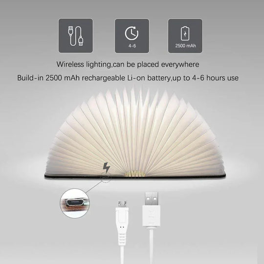 Table Lamp - Foldable Design - LED Lighting