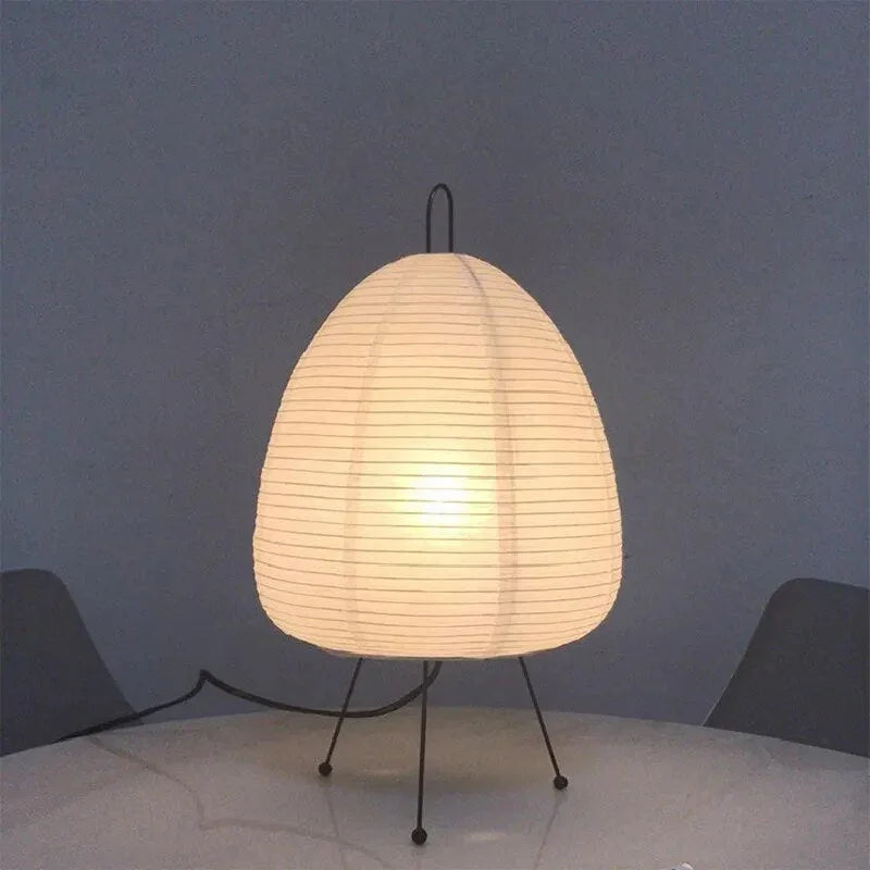 Table Lamp - Japanese Style - Paper Shade